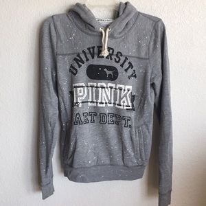 VS PINK | Paint Splatter Hoodie